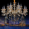 New Luxury Led Crystal Chandelier K9 Large 6/8/10/15/18/24 Arms Living Room Modern Lustres De Lamps For Bedroom Lighting
