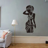 Africa Wall Decal Tribal African Wall Art Black Woman Boho Stickers Bedroom Decor Room Decal Africa Art Decor New Arrival AM01
