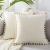 Soft Velvet Cushion Cover Decorative Pillows Throw Pillow Case Solid Color Luxury Home Decor Living Room Sofa Seat shaggy pillow